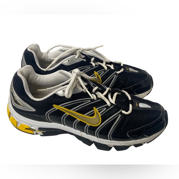 Nike Trid Men’s Black/Yellow Running Sneakers Size 13 (316056-001)